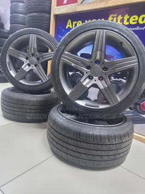 Size 18 Rims With Tyres Benz/ Crown/Markx