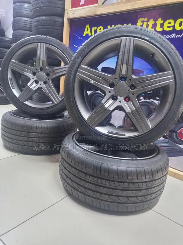 Size 18 Rims With Tyres Benz/ Crown/Markx