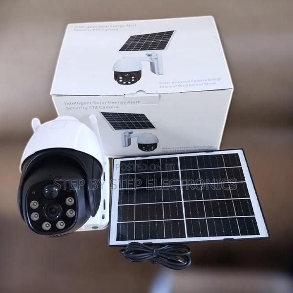 Ai-Based Human Motion Detection and Tracking 4g PTZ 3mp Solar Camera