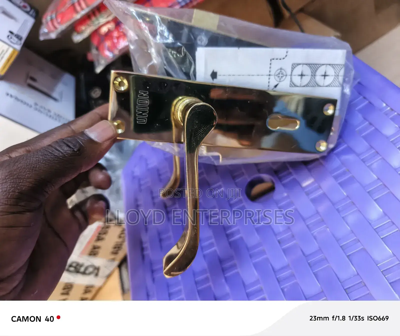 Union Scroll Handle Original