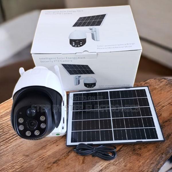 4g Simcard Solar Camera 3mp Hd PTZ Auto Rotate Motion Detection CCTV