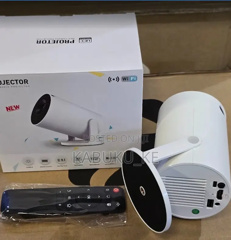 Smart Projector Hy300 Pro+ Mini Projector With Wifi
