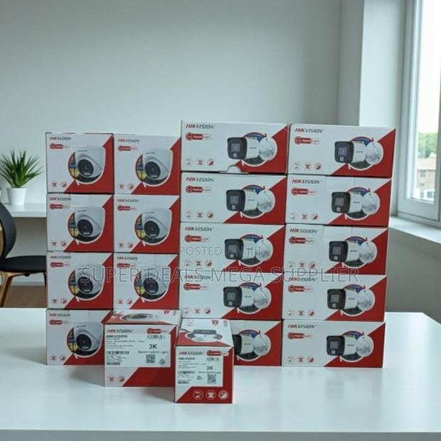 Hikvision 1080p Full Hd 2mp Hybrid Light CCTV Cameras With Voice Sound