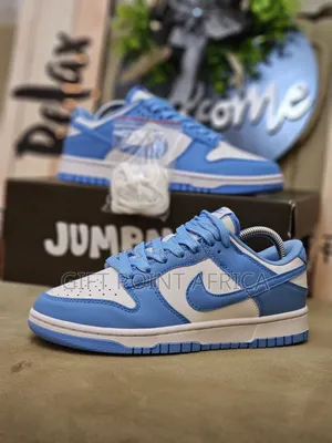 Nike Dunk Low Retro Sneakers In "University Blue"Color