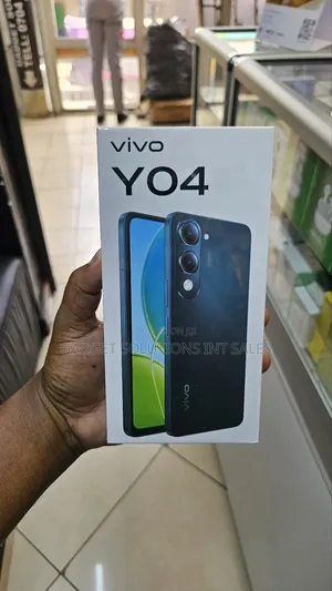 New Vivo Y04 128 GB Black