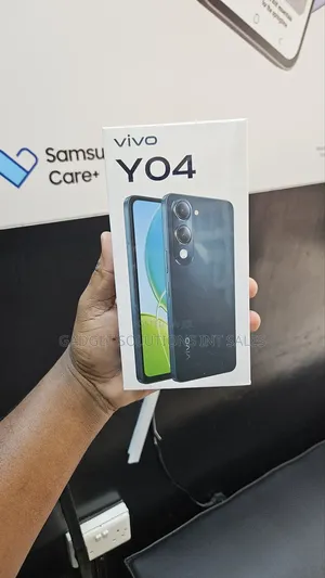 New Vivo Y04 128 GB Black