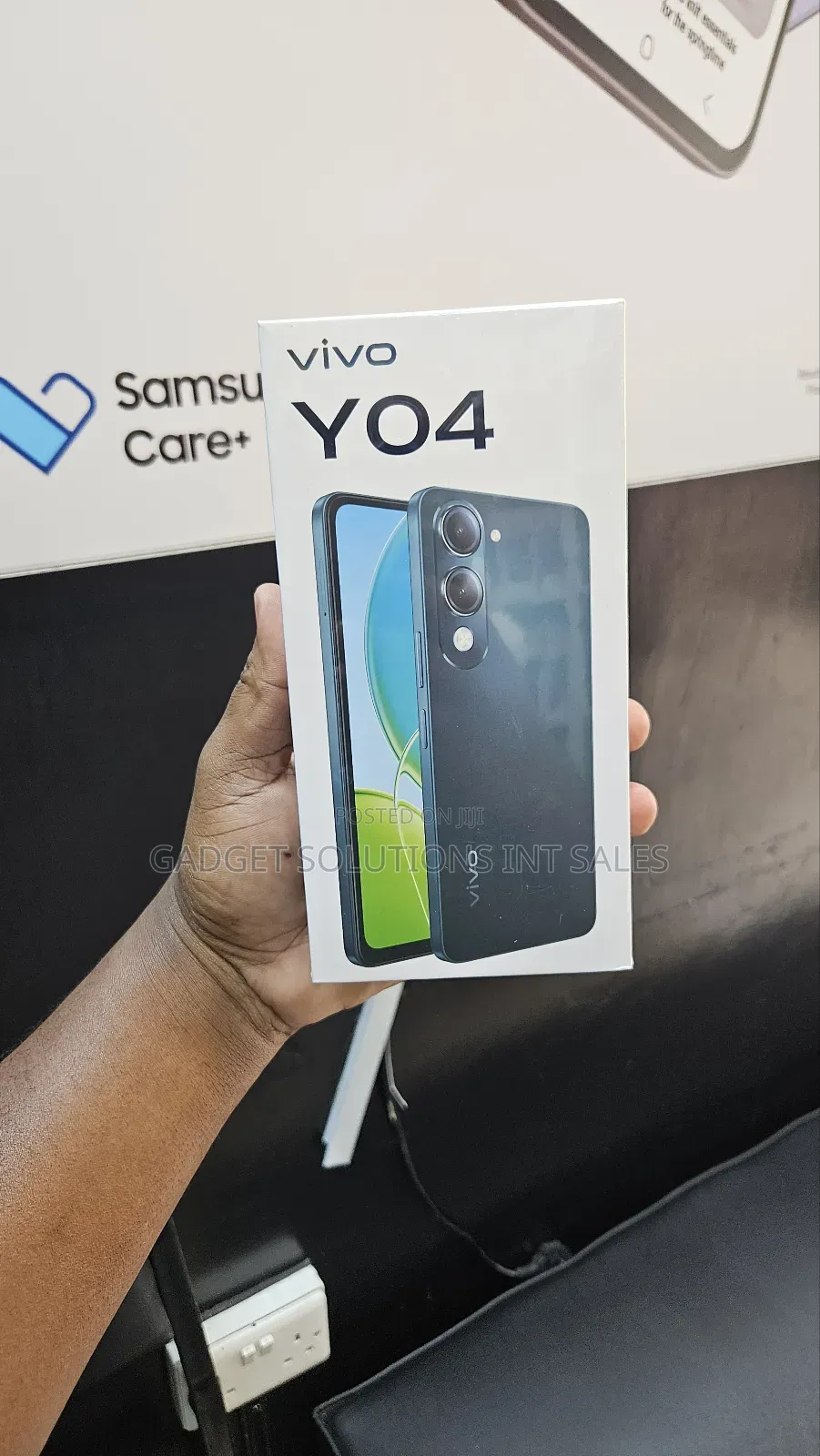 New Vivo Y04 128 GB Black