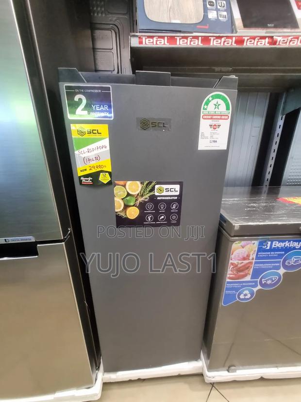 SCL 170ltr Single Door Refrigerator Pebble Grey SCL-Rsd170pg - thumbnail 5