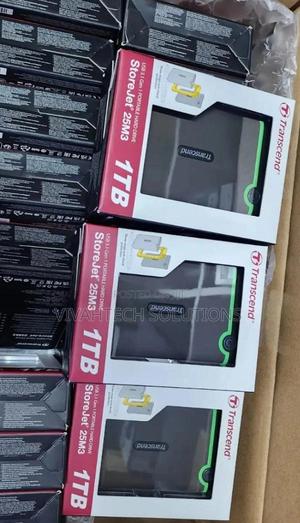 Transcend HDD 1tb Portable Gray - thumbnail 2