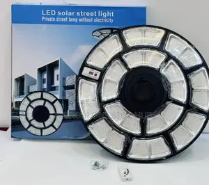 Round Solar Flood Light