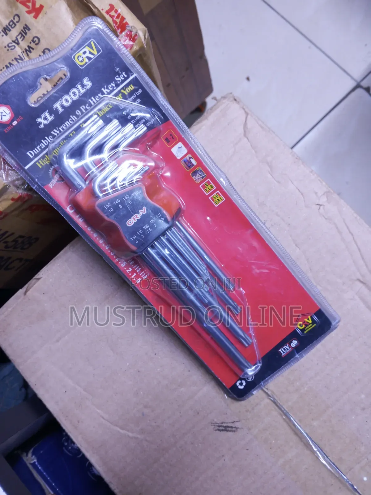 Long Hex Key Set/ 9pcs Hex Key Set