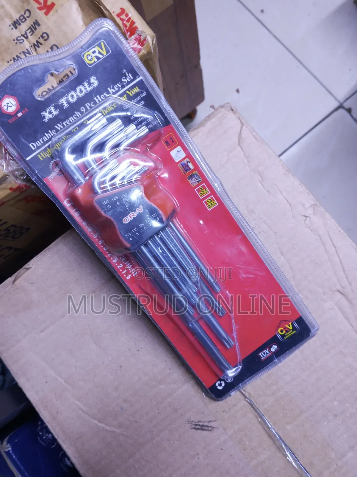 Long Hex Key Set/ 9pcs Hex Key Set