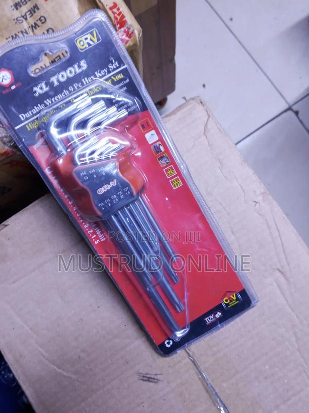 Long Hex Key Set/ 9pcs Hex Key Set - thumbnail 3