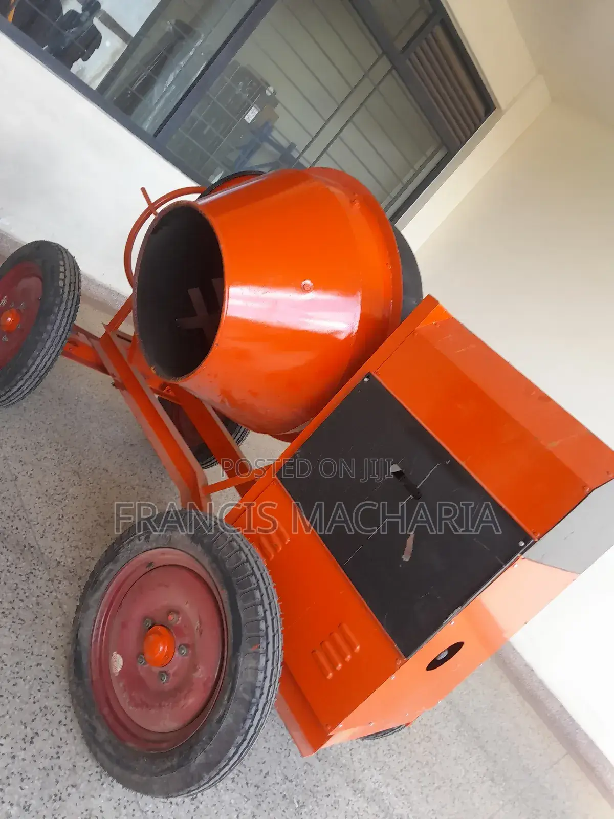 Heavy-Duty Concrete Mixer