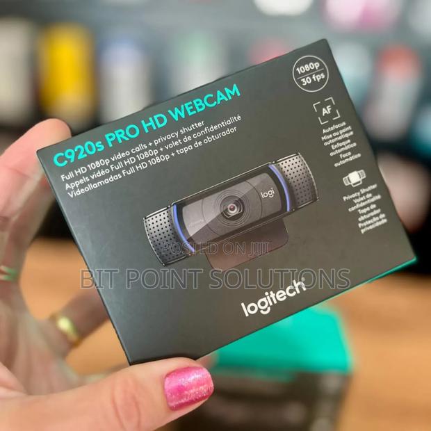 Logitech C920s Hd Pro Webcam With Privacy Shutter