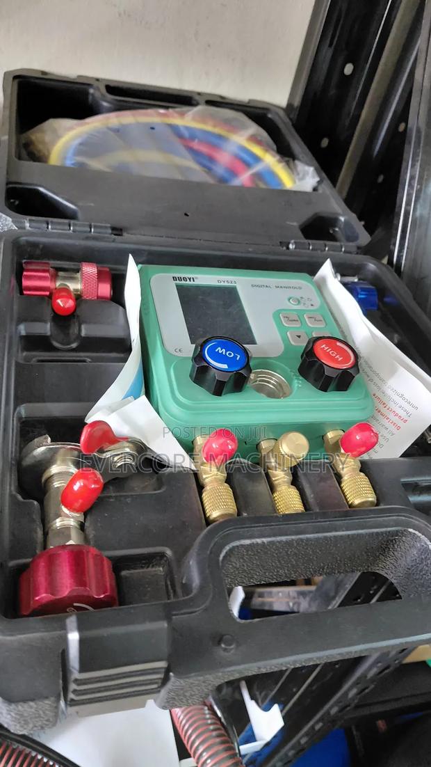 Duoyi Dy523 Digital Manifold Gauge Set – Hvac Refrigeration Tool .