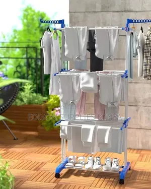 Clothes Drying Rack Foldable 3 Layer Clothes Hanging for Drying Rack