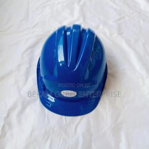 Uv Resistant Blue Safety Helmet - main view