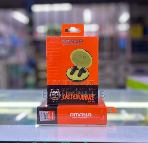 Amaya Atw-19 Wireless Earbuds – 24hr Playtime, Hall Switch - main view