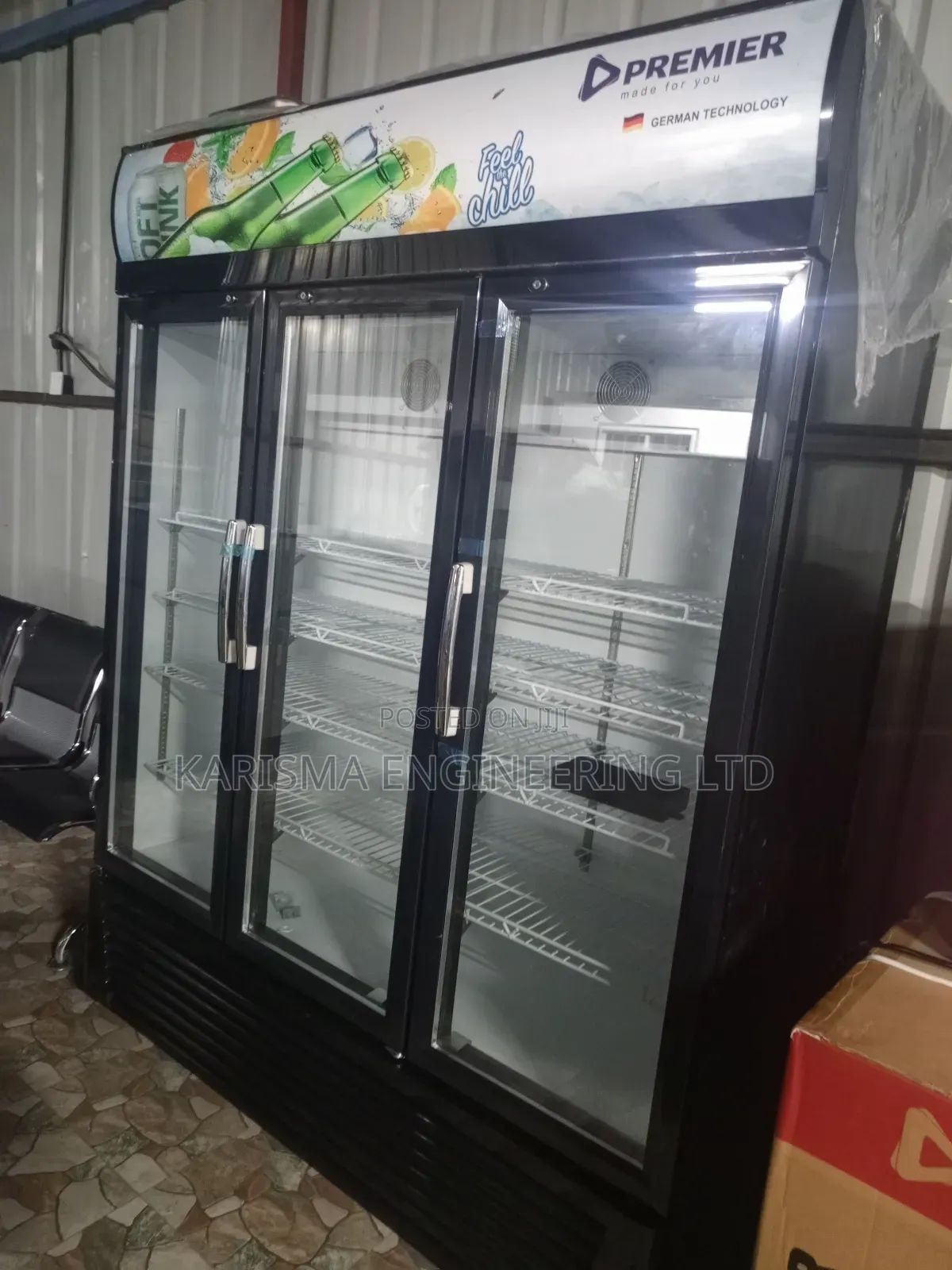 Tripple Door Showcase Chiller