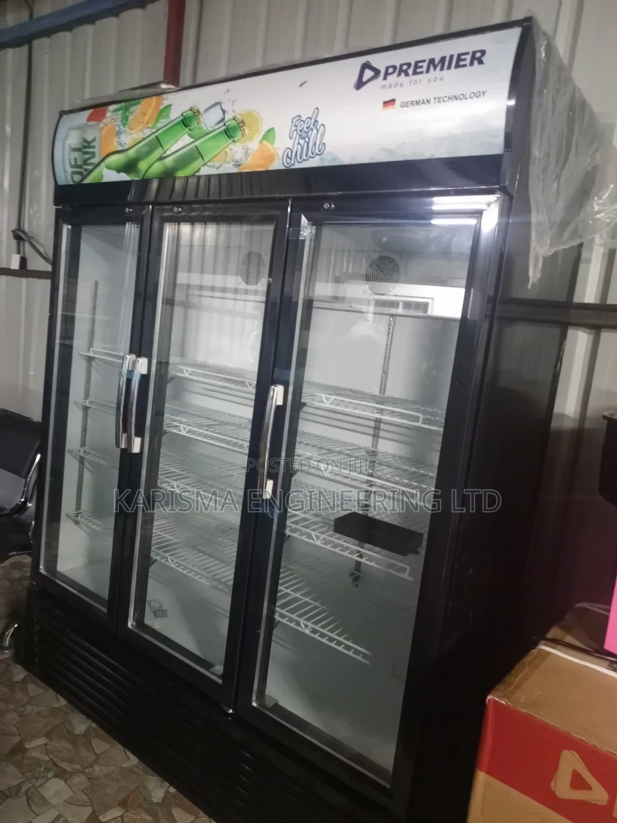 Tripple Door Showcase Chiller