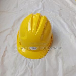 Construction Site Yellow Safety Helmet - main view