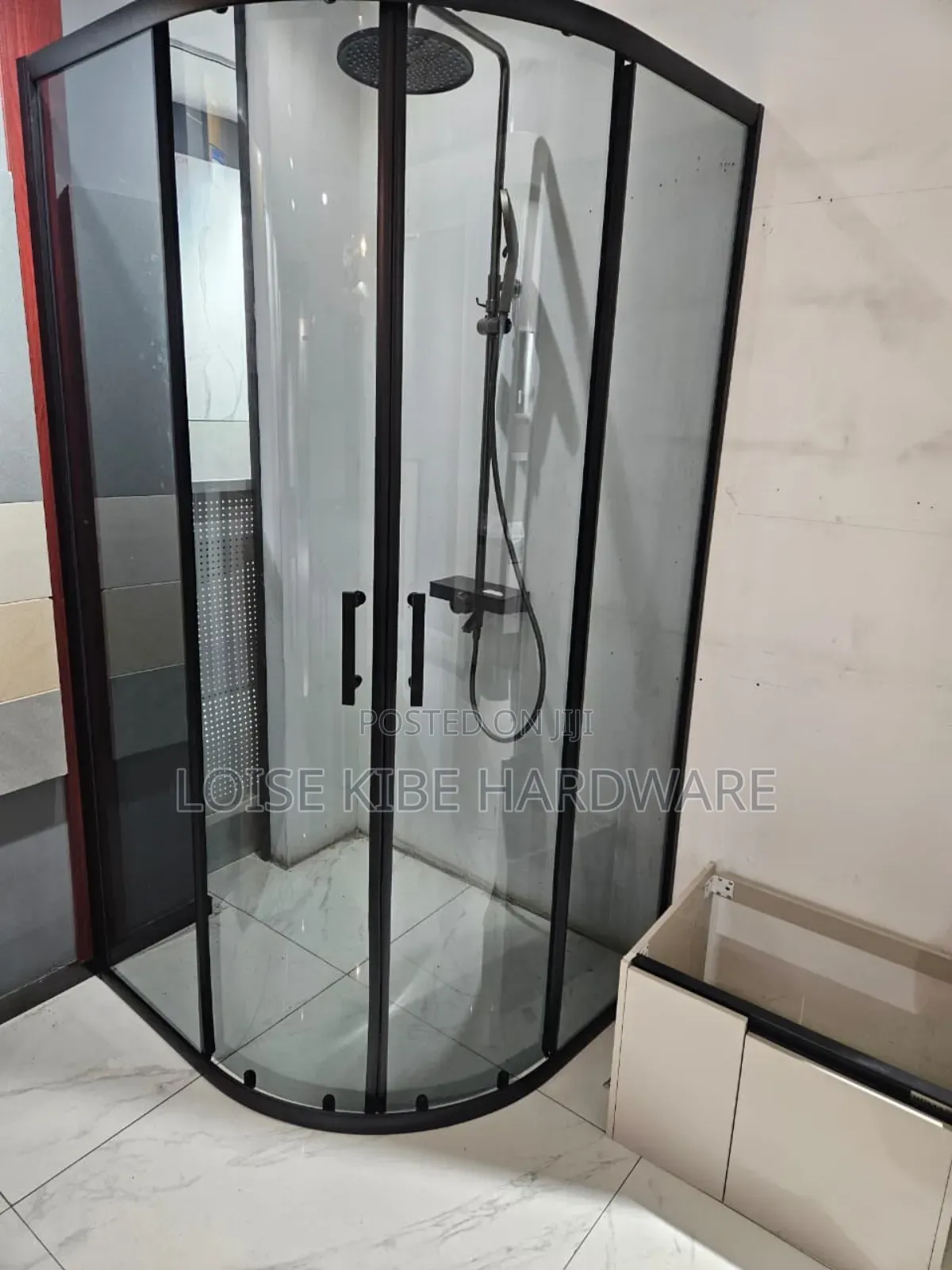 Clear Mirror Back Shower Cubicle Available