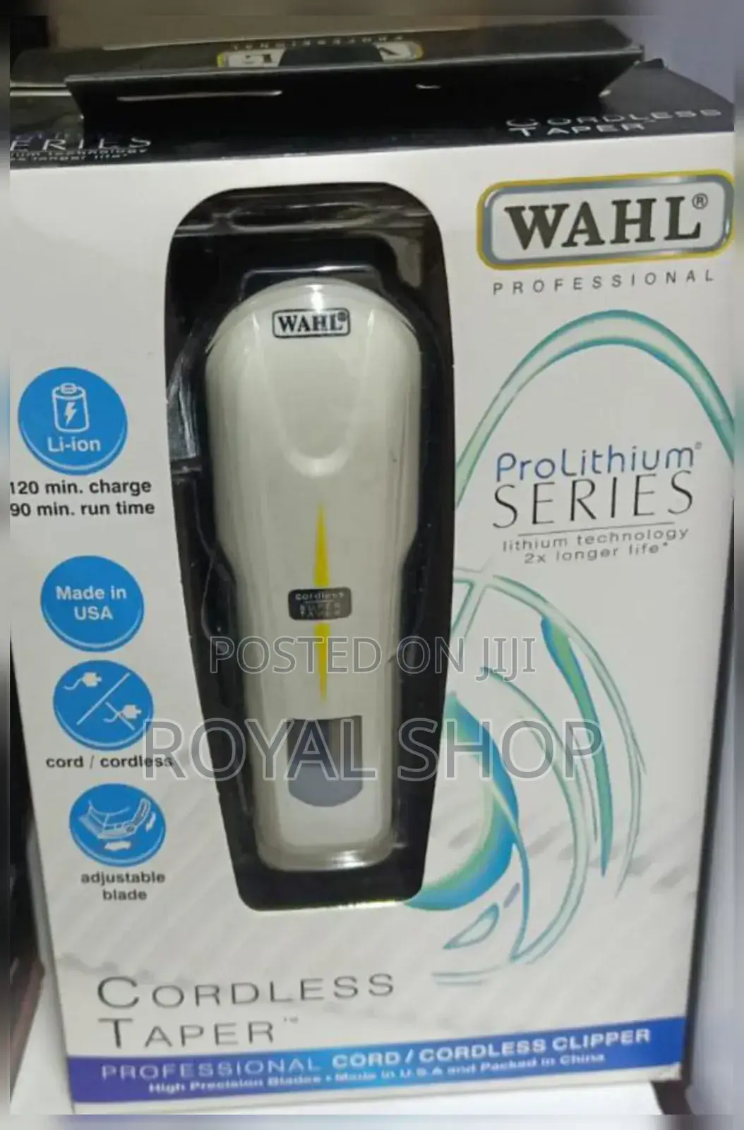 Prorithium Wahl Shaving Machine