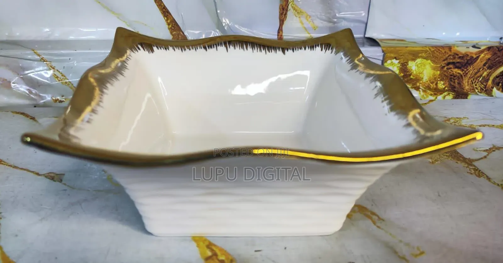 Ceramic Golden Bowls