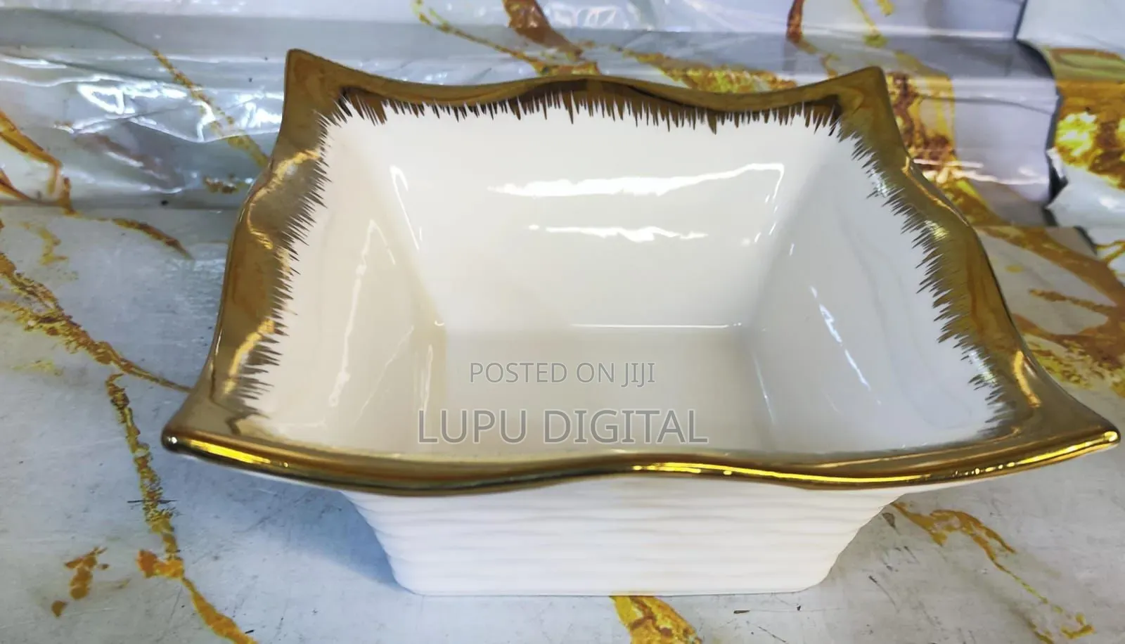 Ceramic Golden Bowls