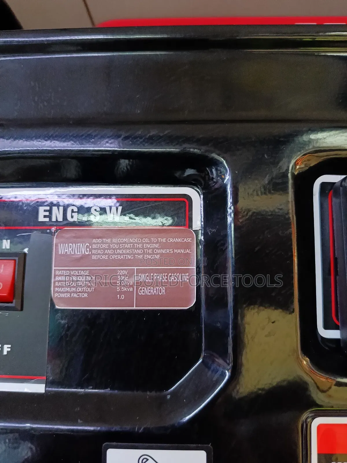 Honda 5.5kva Gasoline Generator