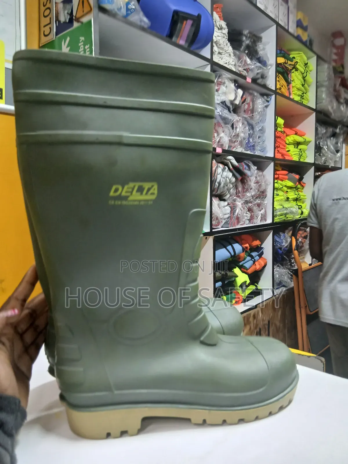 Delta Steel Toe In Taste Green