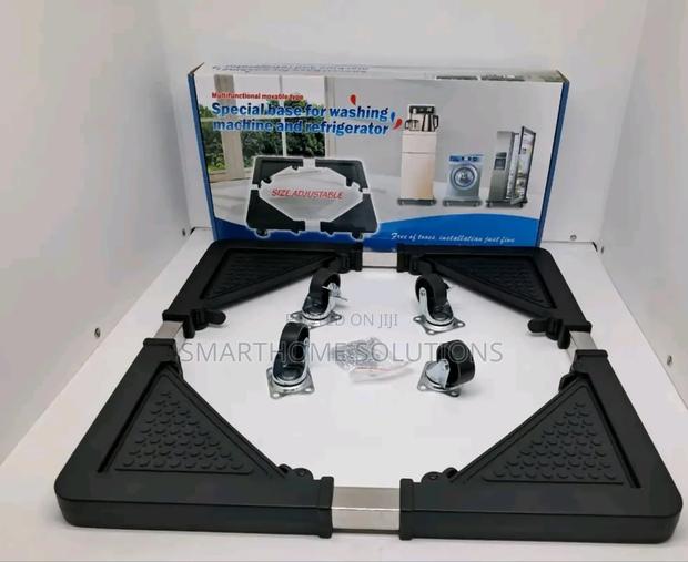 Heavy Duty Adjustable Base Fridge Stand