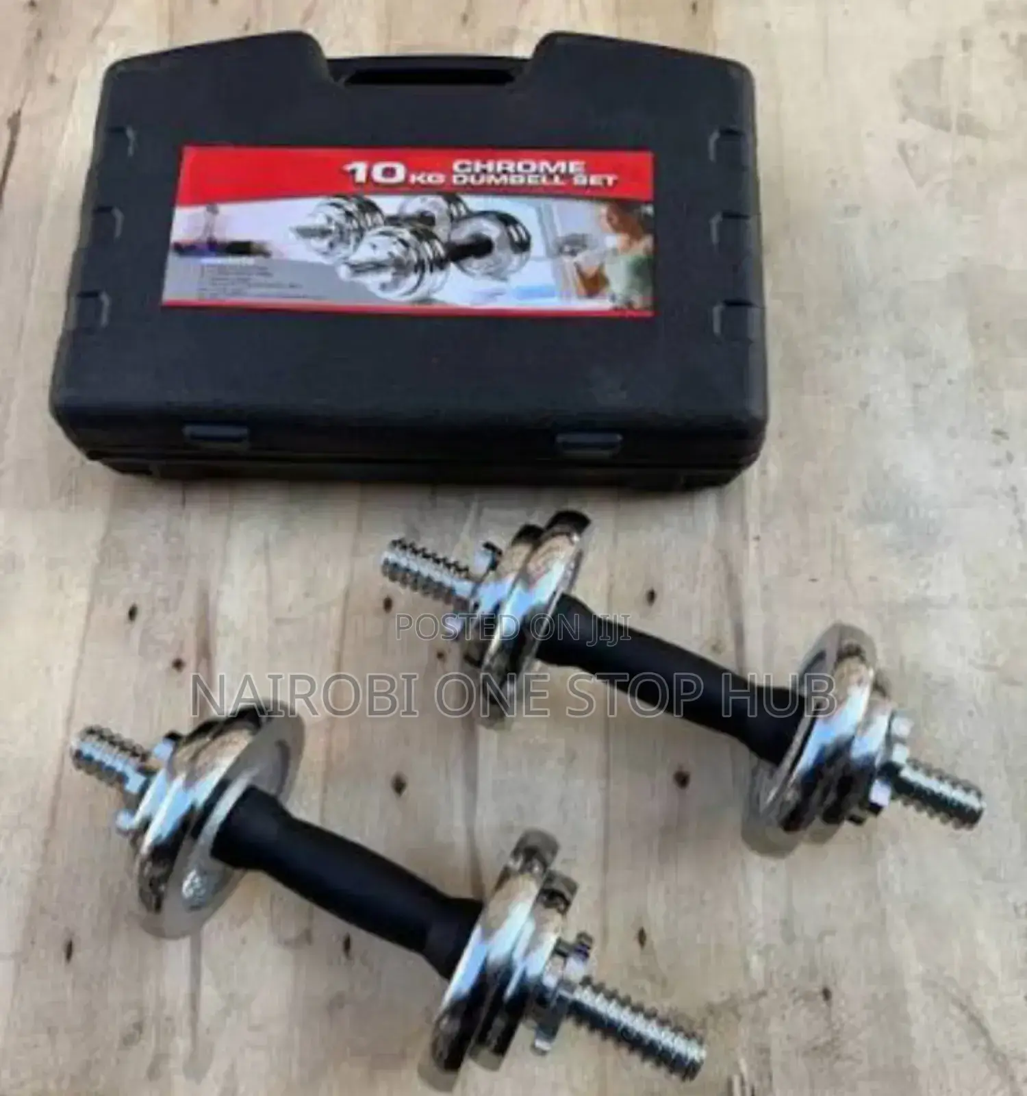 10kg Chrome Dumbbell (Ctn Package)