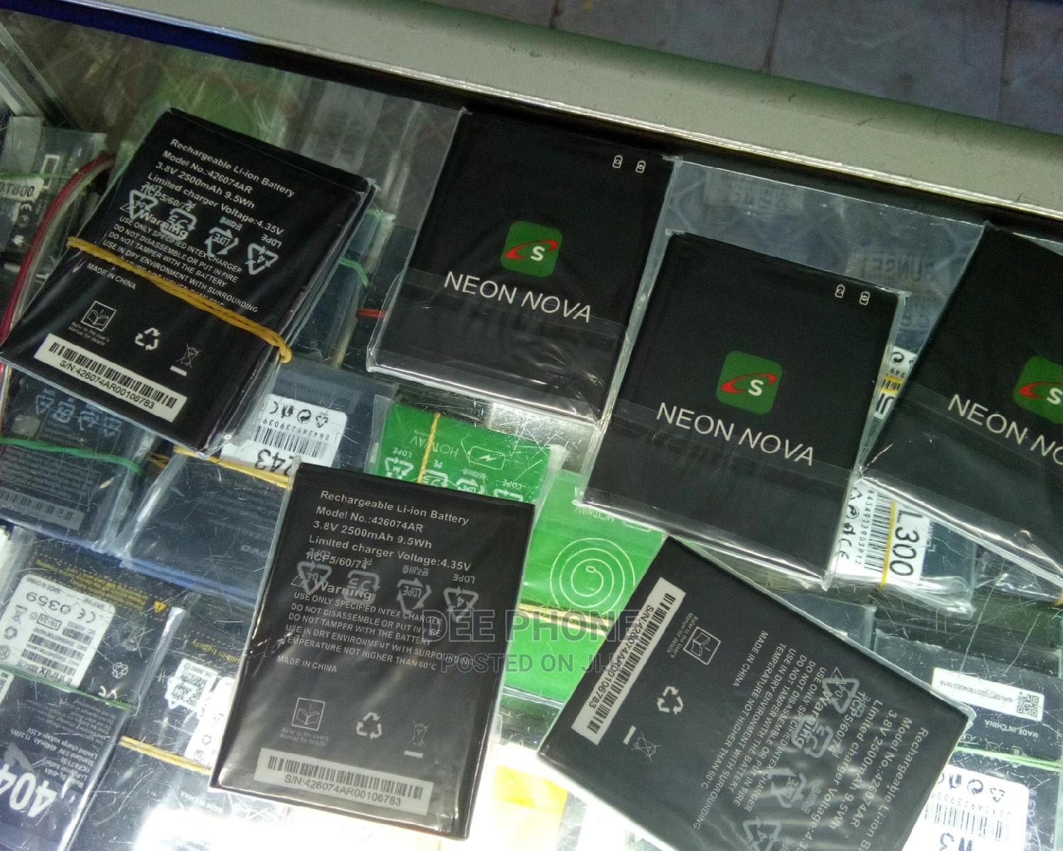 Neon Nova Phone Batteries in Nairobi Central Accessories for Mobile