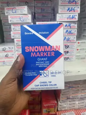 Snowman Permanent Marker PKT