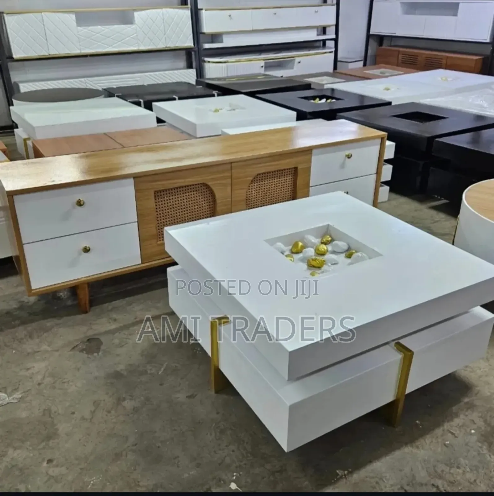 Tv Stand With Mesh Coffee Table