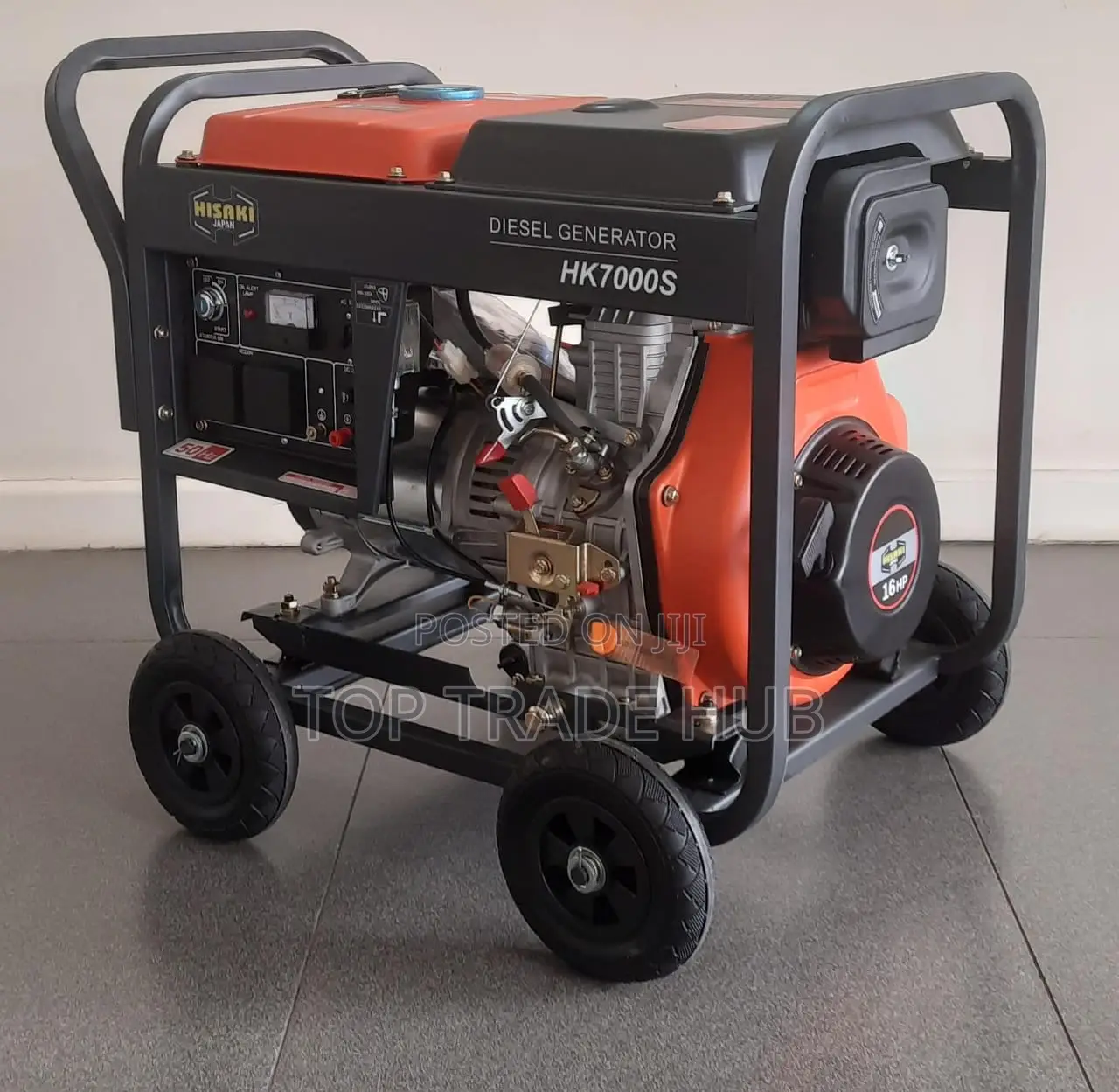 Hisaki Japan Diesel Generator Open Type Rated Output 9kva
