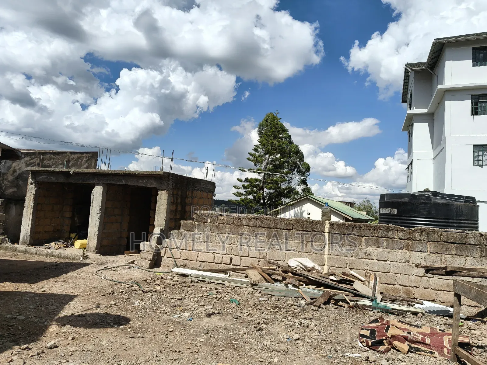 Half Acre Plot for Sale in Kerarapon Drive, Ngong, Touching Tarmac