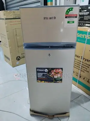 Volsmart 118l Double-Door Refrigerator