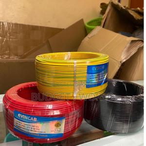 Durable 1.5mm Single Core Wiring Cable-Green/Yellow/Red / Black 90m - thumbnail 2