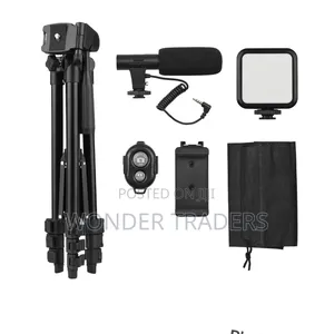 Vlogging Kit Kit-05lm With Tripod Stand *