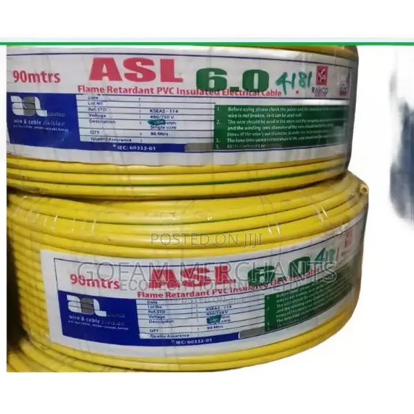 Asl Single 6.0 Mm Cable