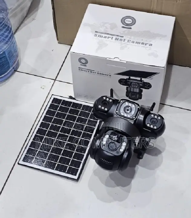 Triple Lense 4g Solar Camera+180 Watts