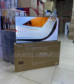 TCL 43" Qled 1440 Pixels Smart Google Tv 43sk Latest Model