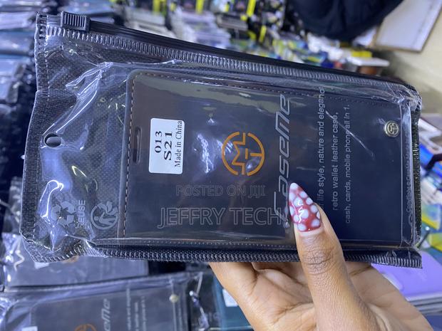 Kowauri Flip Case for Galaxy S21 Leather Wallet Casme Flip Case - main view