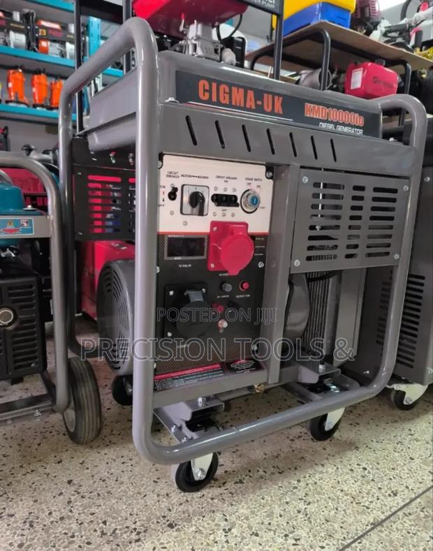 Cigma Uk 9kva Diesel Inverter Open Type Generator