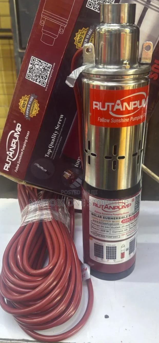 Solar Submisible Rutan Pump - main view