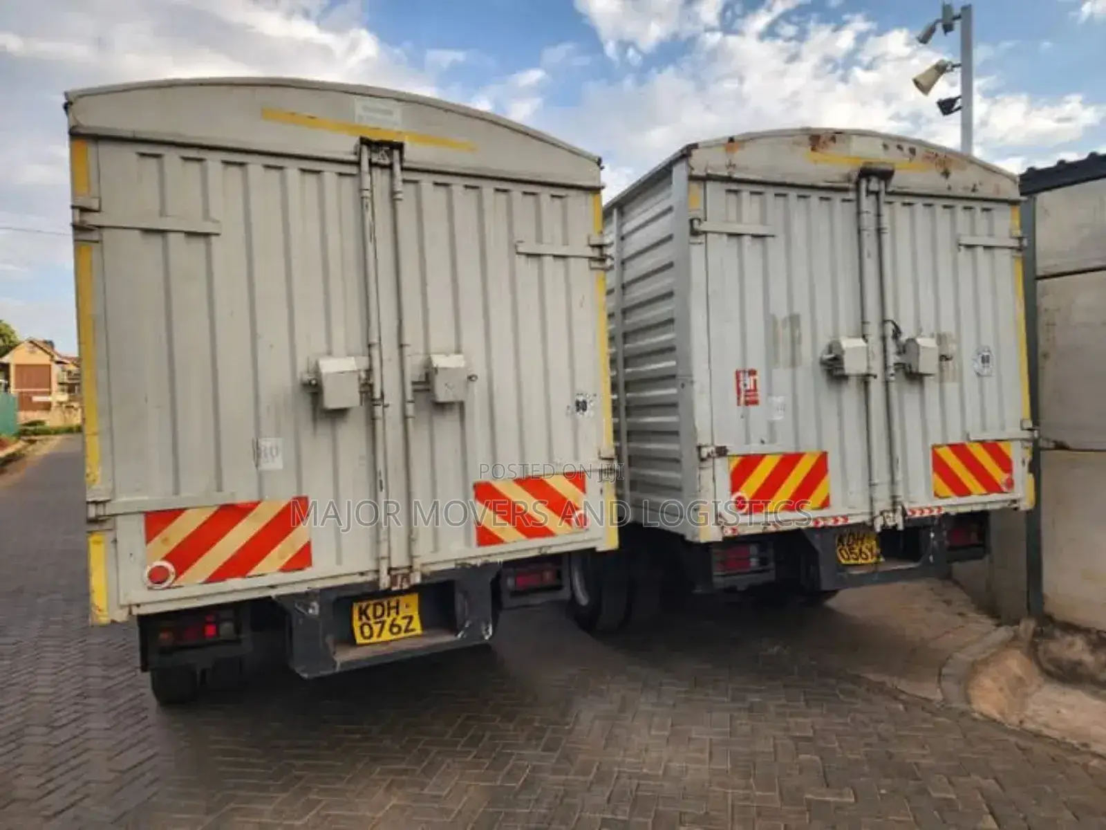Transit Trucks/Lorries Are Ready for Errands and Transport