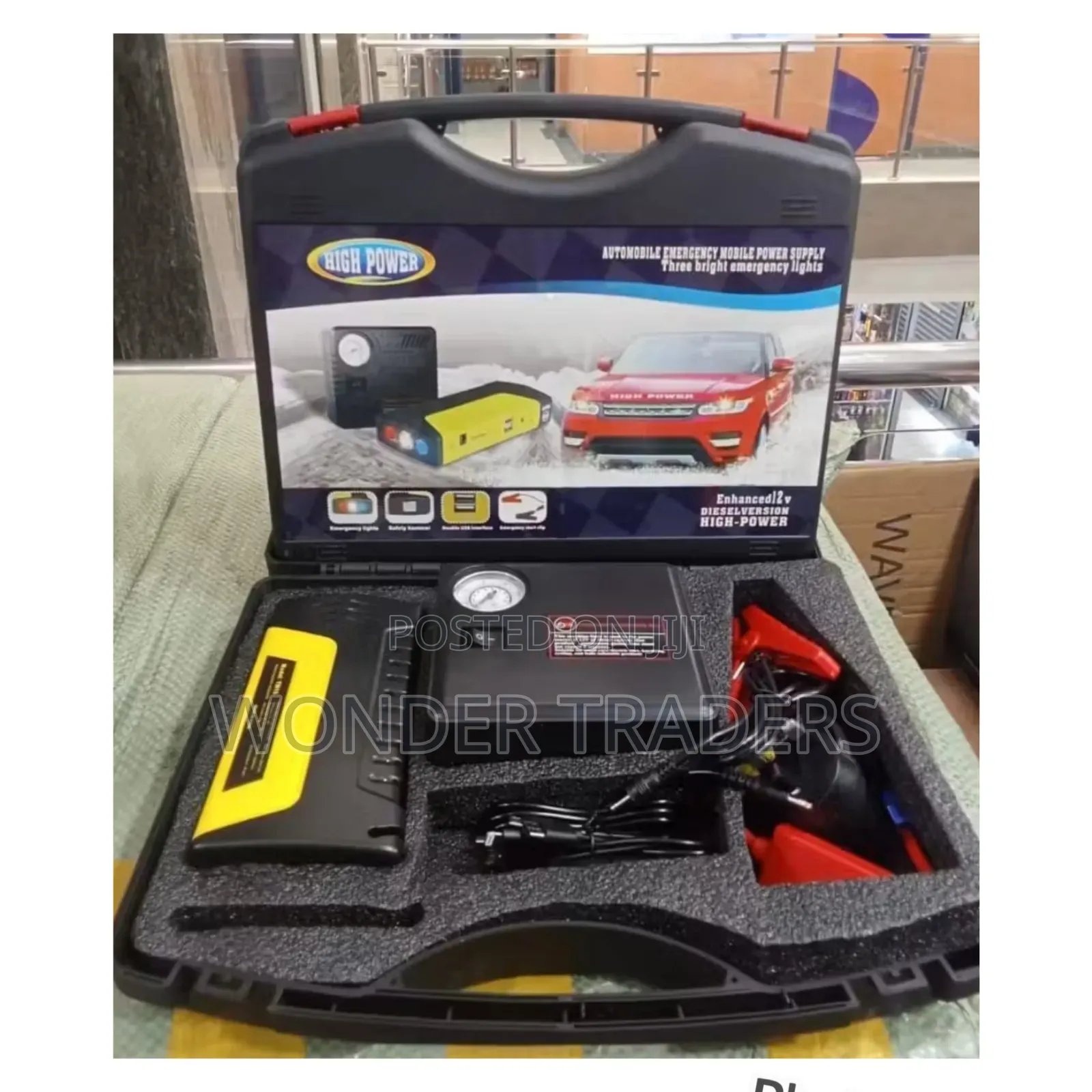 Jumpstarter Battery Capacity *50800mah* at 3500